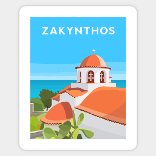 Zakynthos / Zante, Greece Sticker